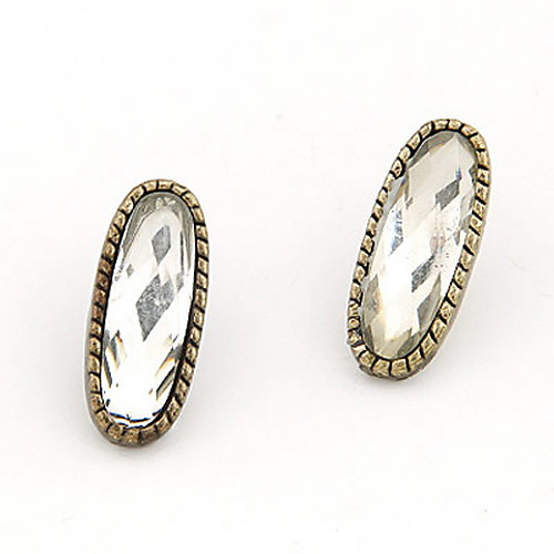 Изысканный сплав с Rhinestone серьги стержня (больше цветов)
