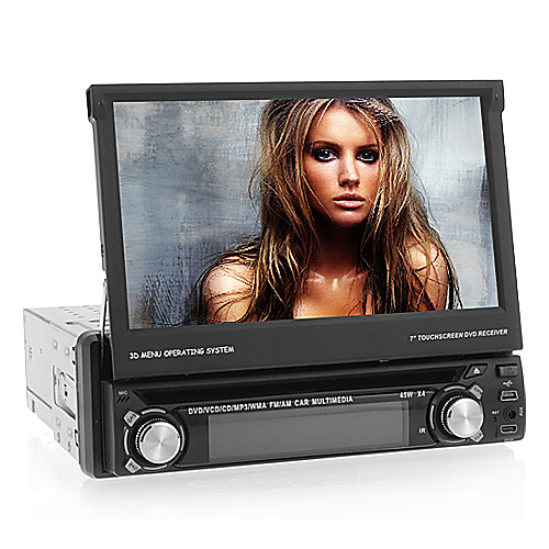 Android 4.0 7-дюймовый 1 Дин TFT экран В-Dash DVD-плеер с Bluetooth, навигация GPS-Рида, док-Input, RDS, WiFi, TV