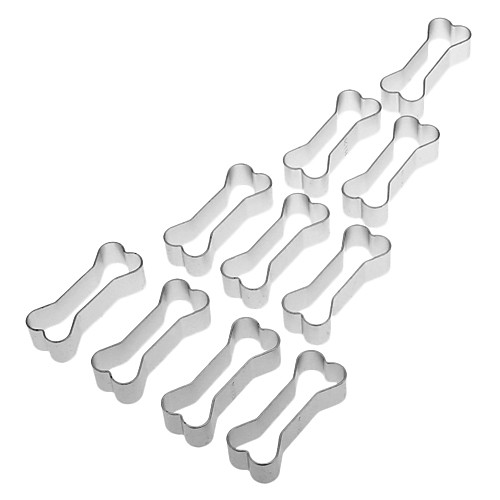 Dog Bone Shaped бисквитный торт Cookie Cutter (10шт)