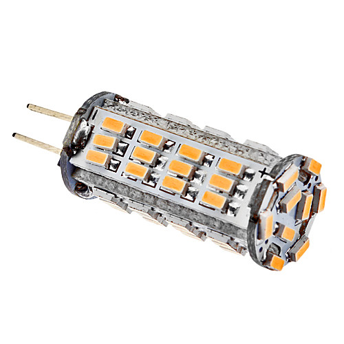 LED лампа типа Корн (DC 12V), теплый белый свет, G4 3W 57x3014SMD 220LM 2700K