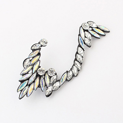 Панк сплав с Rhinestone Нечетное серьги (больше цветов)