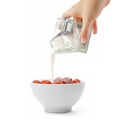 Milk Box Design Glass