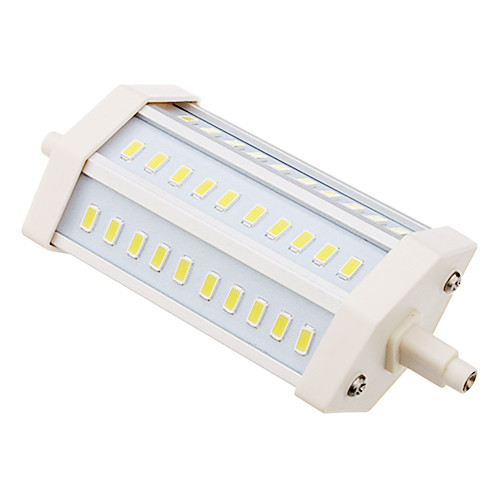 R7S 15W 6000K 1350LM 30x5630SMD холодным белым светом мозоли СИД лампы (85-265В)