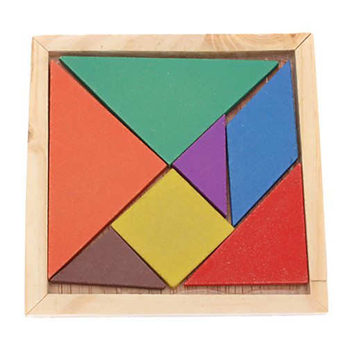Детский 7pcs Красочные совета Tangram IQ головоломки Образование игрушки набора
Детский 7pcs Красочные совета Tangram IQ головоломки Образование игрушки набора