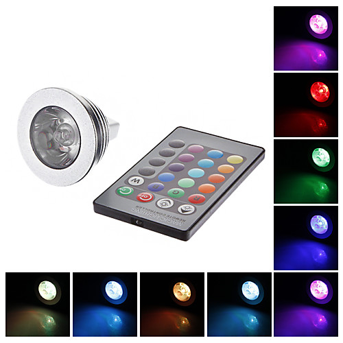 MR16 3W RGB LED пятно света лампы (12)