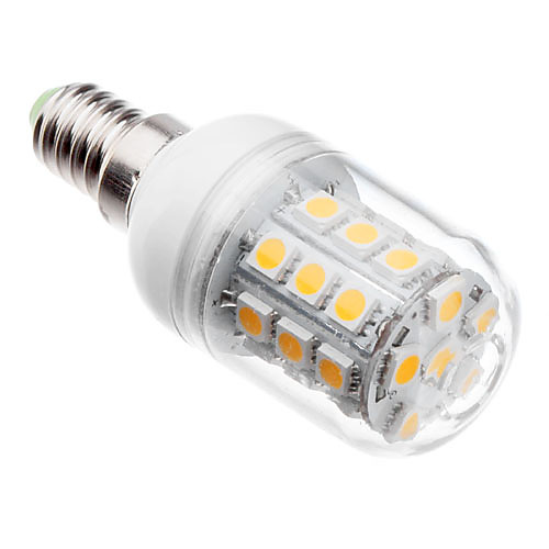 LED лампа типа Корн (220V), теплый белый свет, E14 5W 305050SMD 390LM 3000K