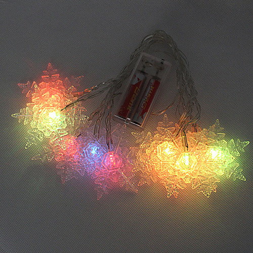 10 светодиодов на батарейках Multi-Color Строка Фея огни для Christmas Party (цис-57116)