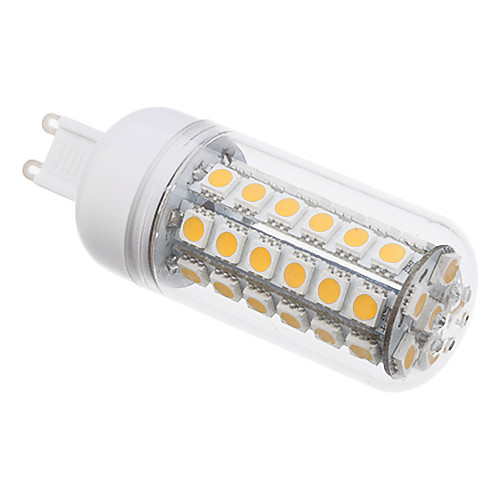 LED лампа типа Corn  (220V), теплый белый свет, G9 8W 48x5050SMD 650LM 3000K