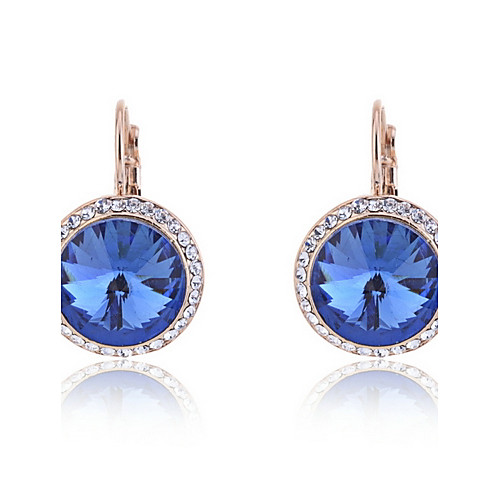 Французская Провод с Rhinestone Серьги кристаллы (другие цвета)