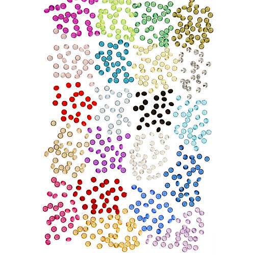 Алмазный Акриловый Конфетти-Комплект 2000 шт (больше цветов)