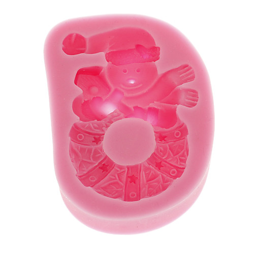 Силиконовые формы торт Украшение Gum Вставить Fondant глины мыло формы Роуз форме