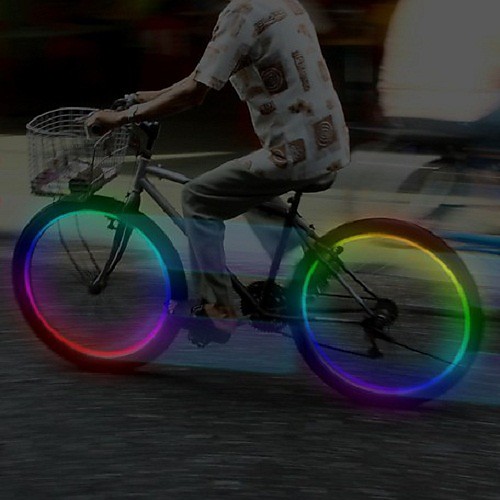 Колесный светодиод для велосипедов (разные цвета)