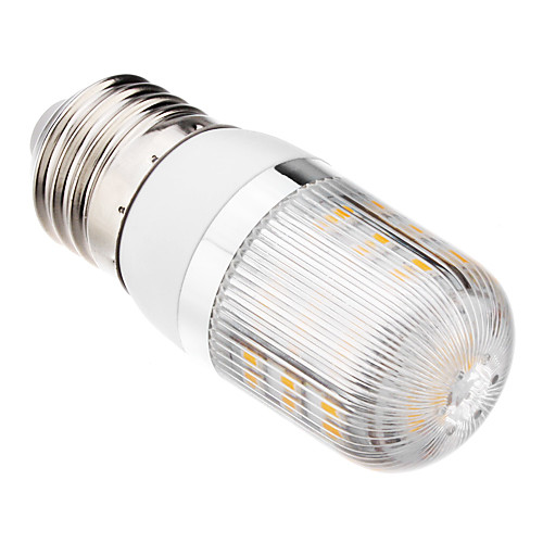 E27 2,5 Вт 48x3528SMD 180-210LM 3000K теплый белый свет светодиодных кукурузы лампа (220-240V)