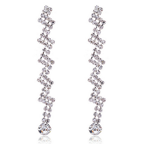 Серебряный позолоченный коготь Rhinestone длинное ожерелье