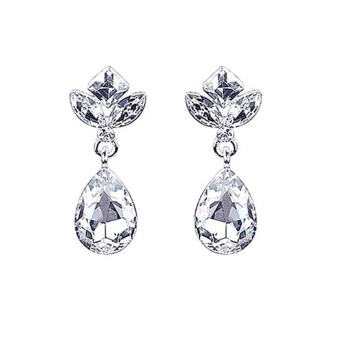Изысканный сплав с Rhinestone Серьги женские