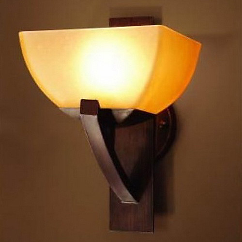 Настенные светильники, свет 1 в американском стиле Железа Стекло картины Обработка