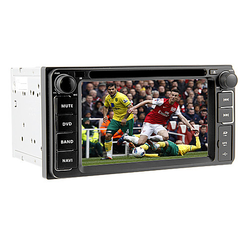 6.2inch 2 Дин Автомобильный DVD-плеер для Toyota до 2006 с GPS, IPOD, RDS, BT, сенсорный экран