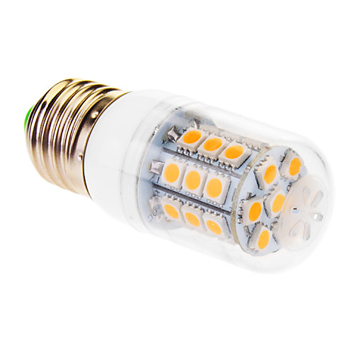 e27 6 Вт 31x5050smd 510lm 2500-3500k теплый белый свет привел кукурузы лампочку (220-240)