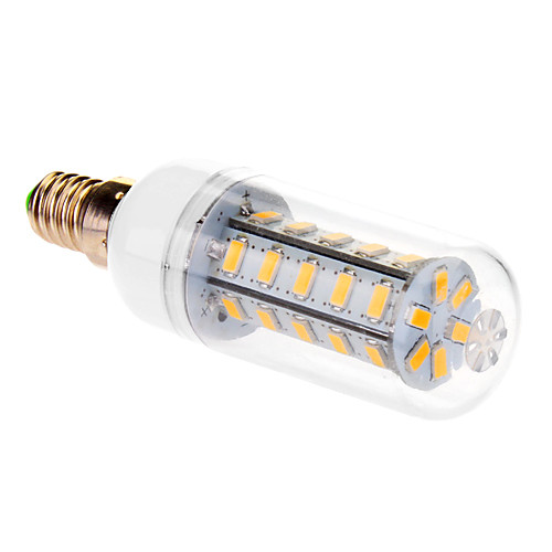 LED лампа типа Корн (220-240V), теплый белый свет, E14 9W 36x5630SMD 760LM 2500-3500K