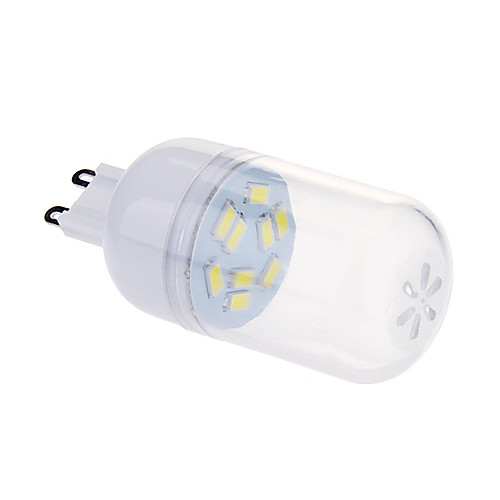 G9 4W 9x5630SMD 280LM 5500-6500K Холодный белый свет Светодиодные лампы глобус (220-240V)