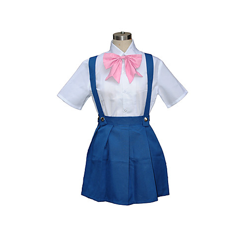 Inspired by Cosplay Rika Furude Video Game Cosplay Costumes Cosplay Suits / School Uniforms Patchwork Short Sleeve Shirt Dress Bow Costumes
Inspired by Cosplay Rika Furude Video Game Cosplay Costumes Cosplay Suits / School Uniforms Patchwork Short Sleeve Shirt Dress Bow Costumes