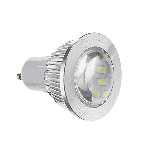 Точечная светодиодная лампа GU10 5W 6000K 420LM 16x5630smd белые свет (AC 110-130/ac 220-240)