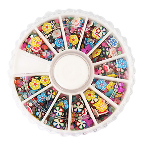 1200PCS Mix Смесь Shaped Стразы ногтей искусство украшения (случайных форм)