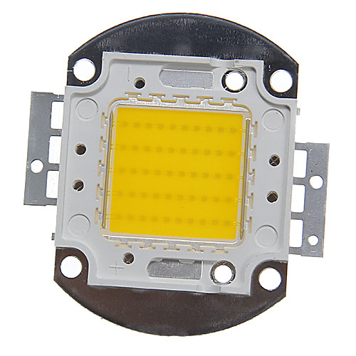 

zdm 1pc интегрированный led 4000-5000 lm 30 v ламповый аксессуар светодиодный чип алюминий для diy led прожектор света прожектор 50 Вт теплый белый