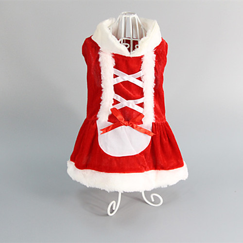Cat Dog Dress Winter Dog Clothes Red Costume Cotton Wedding Christmas XS S M L
Cat Dog Dress Winter Dog Clothes Red Costume Cotton Wedding Christmas XS S M L
