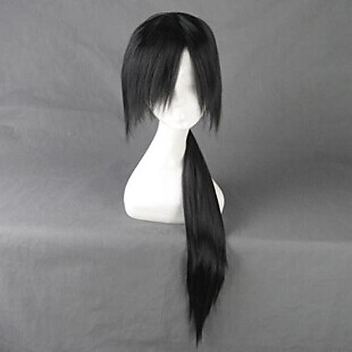 

Наруто Itachi Uchiha Косплэй парики Муж. 32 дюймовый Термостойкое волокно Черный Аниме