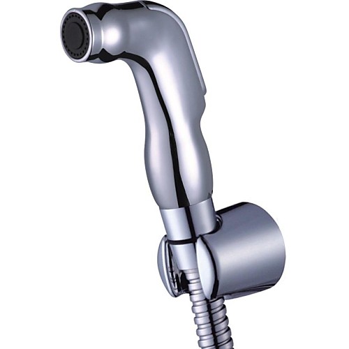 

Bidet Faucet ChromeToilet Handheld bidet Sprayer Self-Cleaning Contemporary / Single Handle One Hole