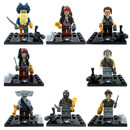 Pirates Of The Caribbean Jack Sparrow Minifigures 8pcs/lot Building Blocks Toy
Pirates Of The Caribbean Jack Sparrow Minifigures 8pcs/lot Building Blocks Toy