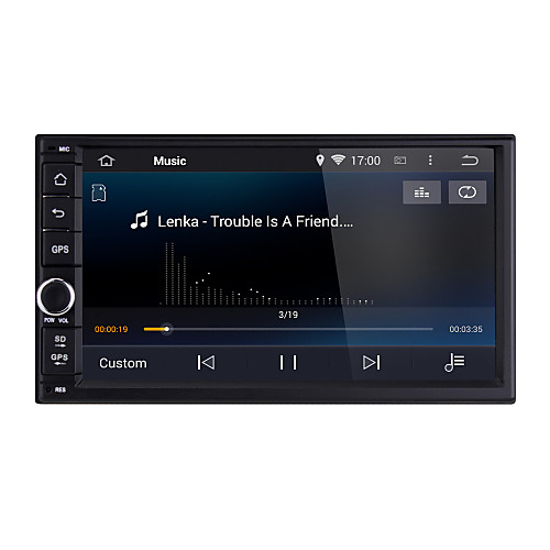 Универсальный, Автомобильный радиоприемник Android4.4 2 DIN 7-дюймовый 1024 х 600, Bluetooth / WiFi / GPS / RDS / 3D интерфейс от Lightinthebox.com INT Универсальный, Автомобильный радиоприемник Android4.4 2 DIN 7-дюймовый 1024 х 600, Bluetooth / WiFi / GPS / RDS / 3D интерфейс от Lightinthebox.com INT