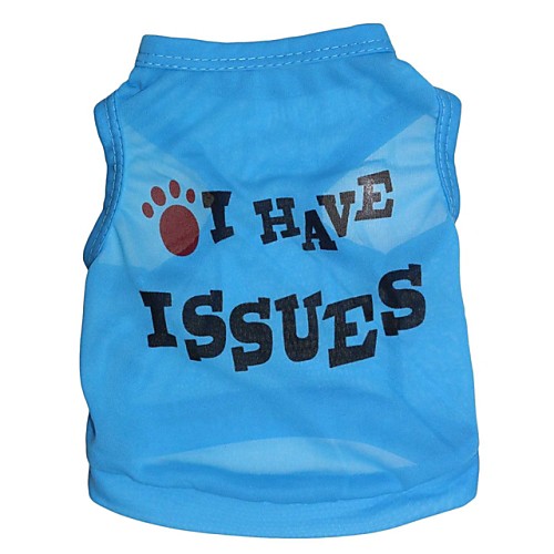 Cat Dog Shirt / T-Shirt Dog Clothes Red Blue Pink Costume Terylene Letter & Number Cosplay XS S M L
Cat Dog Shirt / T-Shirt Dog Clothes Red Blue Pink Costume Terylene Letter & Number Cosplay XS S M L