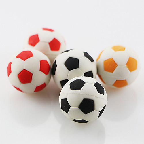 

Симпатичный футбольный футбол собирать резиновый ластик школьник детский подарок