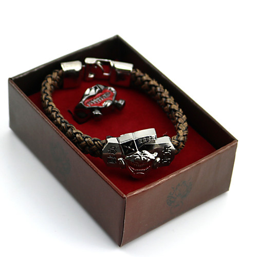 Jewelry Inspired by Tokyo Ghoul Cosplay Anime Cosplay Accessories Bracelet Ring Alloy Men's Women's New Halloween Costumes
Jewelry Inspired by Tokyo Ghoul Cosplay Anime Cosplay Accessories Bracelet Ring Alloy Men's Women's New Halloween Costumes