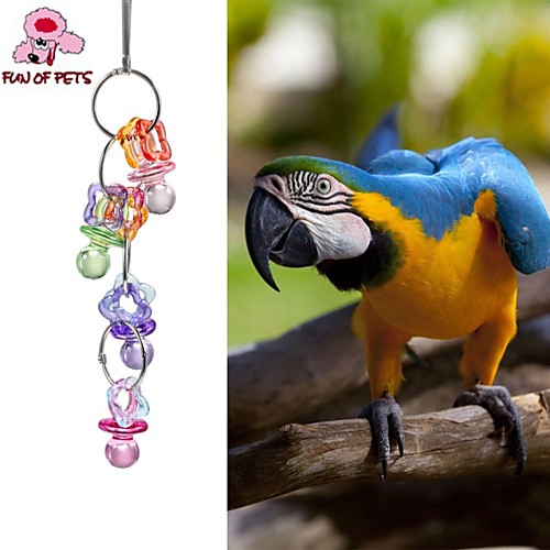 

птица Игрушки для птиц Металл Пластик Разноцветный