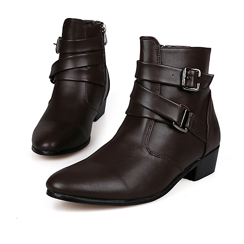 Men's Comfort Shoes Microfiber Fall / Winter Boots Slip Resistant 10.16-15.24 cm / Booties / Ankle Boots Black / White / Brown / Party & Evening / Party & Evening / Outdoor / Office & Career / EU40
Men's Comfort Shoes Microfiber Fall / Winter Boots Slip Resistant 10.16-15.24 cm / Booties / Ankle Boots Black / White / Brown / Party & Evening / Party & Evening / Outdoor / Office & Career / EU40