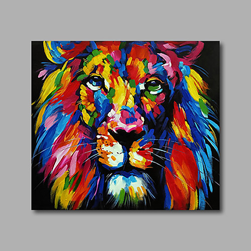 Hang-роспись маслом Ручная роспись - Поп-арт Modern Включите внутренний каркас / Растянутый холст 
Hang-роспись маслом Ручная роспись - Поп-арт Modern Включите внутренний каркас / Растянутый холст