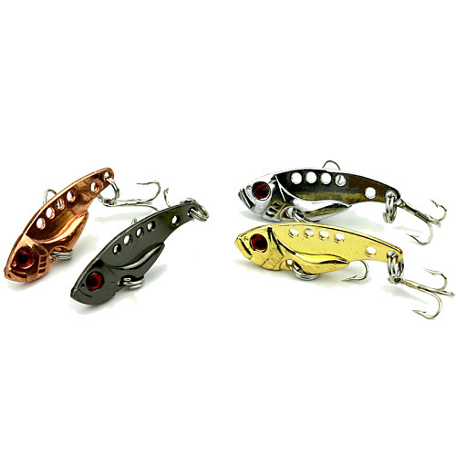 4 pcs Spoons Fishing Lures Hard Bait Metal Bait Sinking Bass Trout Pike Bait Casting Metal
4 pcs Spoons Fishing Lures Hard Bait Metal Bait Sinking Bass Trout Pike Bait Casting Metal