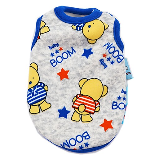 Cat Dog Shirt / T-Shirt Dog Clothes Blue-Yellow White Pearl Pink Costume Cotton Cartoon Casual / Daily XXXS XXS XS 
Cat Dog Shirt / T-Shirt Dog Clothes Blue-Yellow White Pearl Pink Costume Cotton Cartoon Casual / Daily XXXS XXS XS