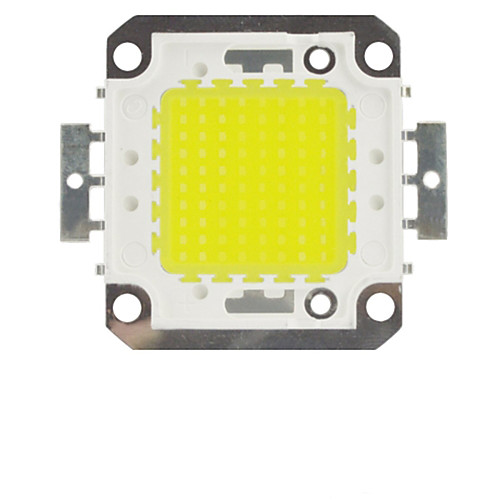 

zdm diy 100w 8500-9500lm холодный белый 6000-6500k световой интегрированный светодиодный модуль (dc33-35v 3a) уличный фонарь для проецирования светлой золотой проволочной сварки медного кронштейна