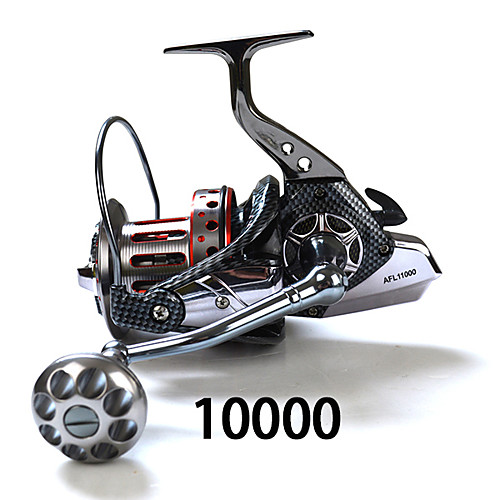 Spinning Reel 4:7:1 Gear Ratio11 Ball Bearings Hand Orientation Exchangable Sea Fishing - SP10000
Spinning Reel 4:7:1 Gear Ratio11 Ball Bearings Hand Orientation Exchangable Sea Fishing - SP10000