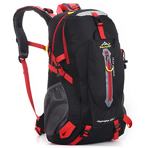 40 L Hiking Backpack Commuter Backpack Multifunctional Waterproof Outdoor Camping / Hiking Traveling Nylon Black Orange Red
40 L Hiking Backpack Commuter Backpack Multifunctional Waterproof Outdoor Camping / Hiking Traveling Nylon Black Orange Red