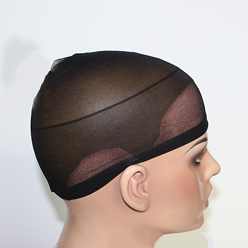 2pcs black unisex elastic wig caps for making wigs glueless hair net wig liner cap snood nylon stretch mesh
2pcs black unisex elastic wig caps for making wigs glueless hair net wig liner cap snood nylon stretch mesh