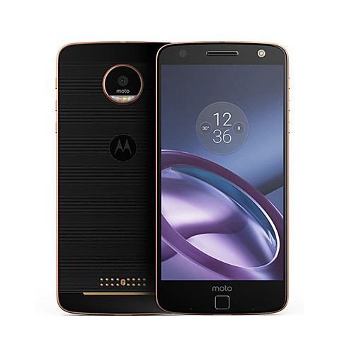 

MOTO Motorola MOTO Z XT1650-05 5.5 дюймовый / 5.1-5.5 дюймовый дюймовый 4G смартфоны (4GB 64Гб 13 mp Qualcomm Snapdragon 820 2600mAh мАч) / Quad Core / FDD (B1 2100MHz) / FDD (B3 1800MHz), Черный и золотой