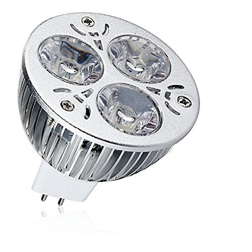 

1шт 9 W Точечное LED освещение 600-700 lm MR16 3 Светодиодные бусины Высокомощный LED Декоративная Тёплый белый Холодный белый 12 V / 1 шт. / RoHs