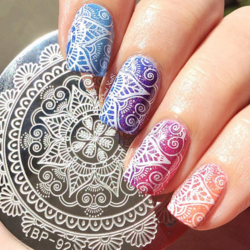 1 pcs Stamping Plate Template nail art Manicure Pedicure Fashion Daily / Steel
1 pcs Stamping Plate Template nail art Manicure Pedicure Fashion Daily / Steel