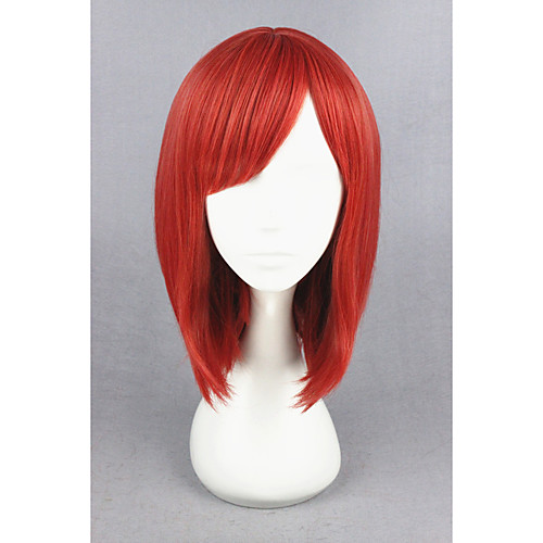 

short love live nishikino maki red synthetic 16inch anime cosplay wig cs 181c Halloween