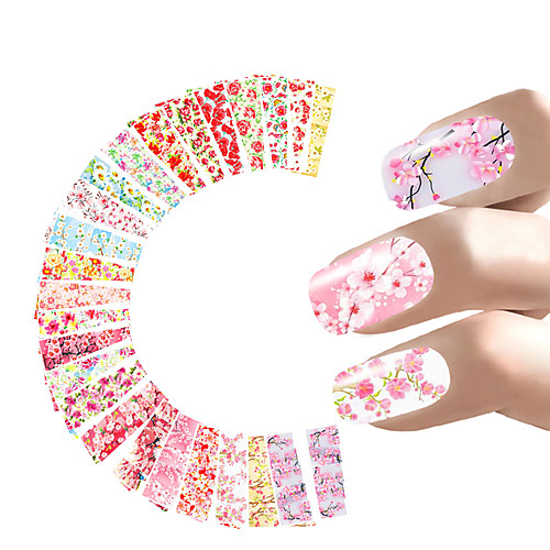 24 sheets nail sticker flower water decals transfer foil rose peony sakura floral design nail wrap for valentine s day nails art random style
24 sheets nail sticker flower water decals transfer foil rose peony sakura floral design nail wrap for valentine s day nails art random style